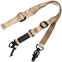 Tactical Shoulder Strap Single and Double Point Wargame Gun Rope MS2 Double Head Buckle Magup Strap 20mm Rail Metal QD Buckle