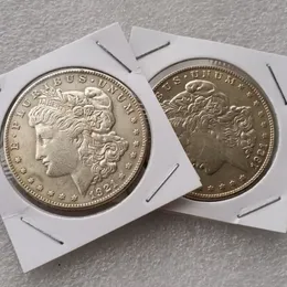 Morgan 1921 Moeda de Duas Faces Moedas mágicas interessantes Presentes Acessórios para casa Moedas de Prata249G