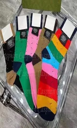 Colorful Correct Letter Socks for Gift Party Women Fashion Cotton Sock with Tag High Quality Whole 6577248