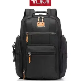 Компьютерный рюкзак 2024 TUUMISs Ballistic Bag Mens Alpha Business TUUMIS 232389 Дизайнерский пакет Функциональные сумки из высококачественного нейлона для путешествий LBUC