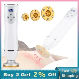 Massager Electric Cupping Massager Anticellulite Scraping and Cupping Relief Face Body Jars Gua Sha Fat Burner Slimming Face Beauty Tool