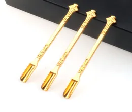 dabber dab 왁스 도구 드라이 허브 허브 기화기 골드 실버 80mm 도구 장비 스나이퍼 스나이터 후버 스너프 흡연에 사용되는 금속 스푼 AC7504818