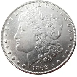 90% Silver US Morgan Dollar 1892-P-S-O-CC NEW OLD COLOR Craft Copy Coin Brass Ornaments home decoration accessories310S