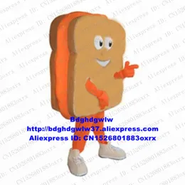 Mascot Costumes Hot Rod Food Grilled Cheese Camembert Mozzarella Mascot Costume Adult Character Fashion Promotion World Exposition Zx2709