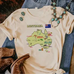 Women's T Shirts Australia Koala Tshirt Women Y2K T-shirty żeńskie harajuku zabawne odzież 2000.