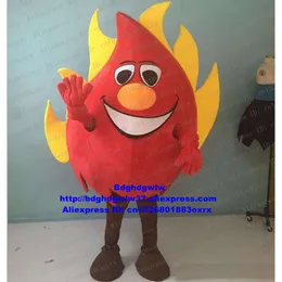 Mascot Costumes Flame Blaze Fire Torch Light Flambeau Firebrand Mascot Costume Adult Cartoon Character Album of Painting Music Carnival Zx484