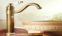 New Style Basin Faucet Antique Fnishing Brass 360 Tapsable Taps Bath Mixer Faucets و Cold Torneiras Vintage XR9031718689