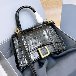 Tasarımcı çanta omuz çantaları lüks çantalar gerçek deri klasik timsah çanta sanat çantası 10a yüksek kaliteli 23cm