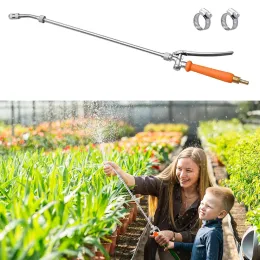 Sprinklers Garden Agriculture Irrigation Spray Wand With Shut off Valve 1/4" 3/8" Brass Barb Hose Connector Adjustable Atomization Nozzle