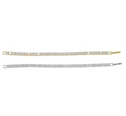 Braccialetti in cristallo d'argento bracciale da tennis perle zirconi uomini braccialetti di braccialetti a filo per donne braccialetti designer gioielli di alta qualità