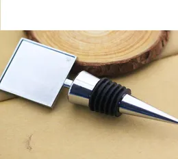 Square Wine Stoppers Boş Metal Şarap Şişesi Tıpa Metal Şişe Kapakları Boş Metal Şarap Şişesi2320005