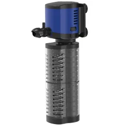 Acessórios sunsun jqp série filtro de aquário interno 3 em 1 bomba esponja submersível silenciosa para tanque de peixes oxigênio jqp3500f
