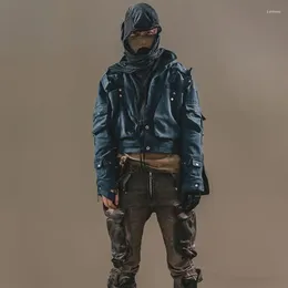 Männer Jacken Hohe Qualität Designer Marke Stil Mechanische Abfall Boden Und frauen Motorrad Jacke Mantel Frühling Herbst