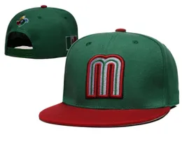 Mexiko Hüte Baseball Caps Mode Hip Hop Knochen Für Männer Frauen Buchstabe M Voll Einstellbar Gorras Hohe Qualität 240223
