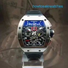 Heyecan verici bilek saati özel kol saatleri rm watch rm011 titanyum alaşım spor makineleri içi boş moda gündelik zaman
