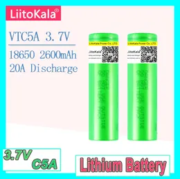 Liitokala 37V 2600MAH VTC5A Battery Liion Battery 18650 AKKU US18650VTC5A 35A Toys Flashlight7720985