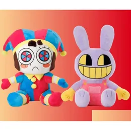 Transformation Toys & Robots The Amazing Digital Circus Pomni Jax P Cartoon Pie Toys Theater Rabbit Doll Stuffed Children Christmas Ki Otm4S