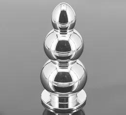 Super grande tipo Pagoda Alluminio grandi perline anali plug prodotto del sessoenorme butt plug in metallo pesante giocattoli del sesso per uomini e donne3985399