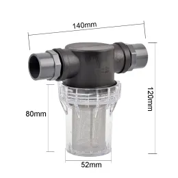 Connectors Connect 20mm, 25mm PE/PVC Hose Garden Irrigation Agriculture Filter 40 Mesh Ultra Clean Ultra Fine Filtration Water Filter