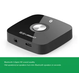 Bluetooth RCA -mottagare 50 APTX LL 35mm Jack Aux Wireless Adapter Music för TV -bil Audio1130152