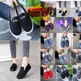 Designer-Loafer für Damen, Freizeitschuhe, modische flache Slipper, Damen-Plattform, Gummischuh, schwarzes, glänzendes Leder, runde Turnschuhe, GAI