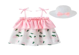 Girl039s Kleider Osterkleid Größe 6 Kinder Sommer Kleinkind Obst Aus Kleidung Prinzessin Baby Schulter Mädchen Mädchen Casual FrocksGirl3329493