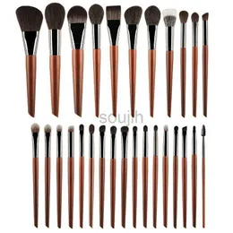 メイクアップブラシMyDestiny Makeup Brush/28オリジナルウッドハンドルシリーズ