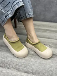 Sıradan Ayakkabı Birkuir Orijinal Deri Tekne Kadınlar için Geri Zip Daireler Loafers On Yumuşak Tabanları Lüks Düz Topuk Bayanlar