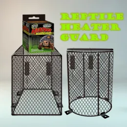 Lighting Reptile Heater Guard Bulb Lamp Shade AntiScald Lamp Mesh Cover Day Night Enclosure Cage Protector Metal Mesh Lamp Cover