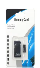 Blue White Generic 128GB TF Flash Card Card Class 10 SD Adapter Retail Blister Package Epacket DHL 8696375