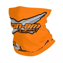 الأوشحة BRP ATV CAN-AM شعار باندانا رقبة غطاء طباعة BALACLAVAS قناع وشاح الصيد الدافئ للرجال للرجال النساء البالغين طوال الموسم