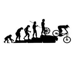 22895cm funny mountain bike downhill car sticker CA00810129582635