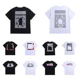 Off-068 Luxurys Offes Offes Mens Womens Designer Fashion Tees Tops Man Casual Street Graffiti Shirt SweatshirtMen TシャツBlack White