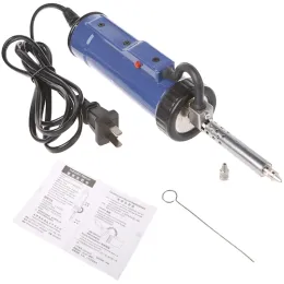 Tips 30w 220v 50hz Electric Vacuum Solder Sucker Iron Tool,desoldering Pump,iron Gun Soldering Tools Automatic Suction Tin