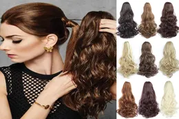 Hairstar 24 pollici artiglio clip sull'estensione dei capelli coda di cavallo estensione sintetica coda di cavallo capelli per le donne coda di cavallo parrucchino1587285