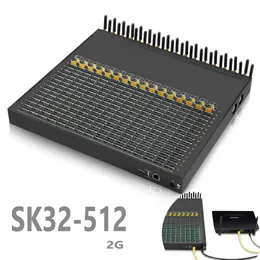 Шлюз для массовой рассылки SMS sk 32-512 2G GoIP-шлюз 32 порта 512 слотов для SIM-карт ejoin GSM-шлюз 4G-порты GSM-шлюз удаленное использование в автономном пуле SIM-карт Simbox