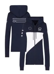 F1 team 2021 jacket racing hoodie zipper sweater the same style customization6457241