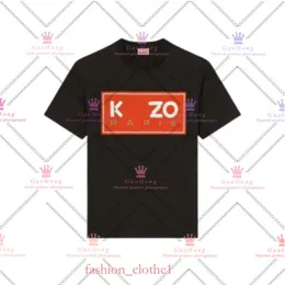 Tshirt Mens Luxury Designer Kenzos T Shirt Black Red Skateboard with Retter Shirts Kezo Shird半袖ファッションブランドデザイン715