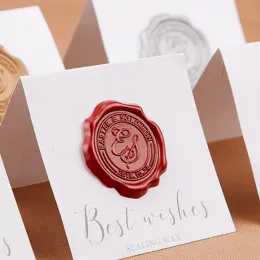 Craft Custom Personalized SelfAdhesive Seal Wax Stamp Envelope Wedding Invitation Diary Photo Album Card Creative Label Decorative