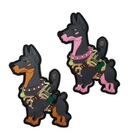 Hund 3D PVC Patches Militär Dekorative Patch Combat K9 Service Hund Taktische Hunde Gummi Abzeichen für Geschirr Weste Rucksack8185728