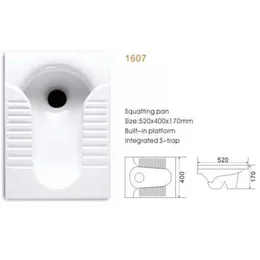 Hockpfanne W C Toilette 1607 Sonstige Baumaterialien Badezimmer-Sanitärkeramik aus Keramik2881