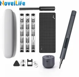 WOWSTICK 1F PRO MINI ELECTRY SCELDRIVER RESTHARGELISE CORMALL POWER SCREAD KIT مع بطارية LED LID LITHIUM التي تعمل Y206047263