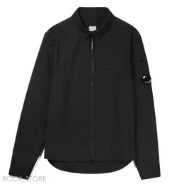 Mens Jacket Coat One Lens Lapel Shirt Jackets plaggfärgade verktyg Överskjorta utomhus män Cardigan Ytterkläder Clothe CP Companies XXL 912