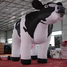 Atacado 8/10/13/16 pés ou vacas leiteiras holandesas infláveis gigantes personalizadas para publicidade fabricada na China 001