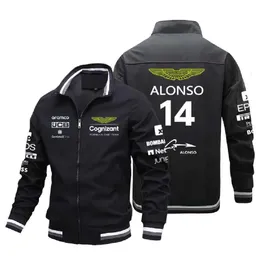 Squadre maschile alpine F1 Nuove Zipper Cardigan Fashion Casual Sports Awear Outdoor Hoodie Team Suit Racing B5