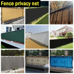 Nets 1.5M Width Sunshade Net Outdoor Shade Cloth Garden Yard Fence Privacy Screen Mesh Net Balcony Sunshade Sail Car Shed Cover