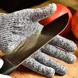 Disposable Gloves Grade 5 Cut Resistant Kitchen HPPE Scratch Steel Wire Metal Mesh Butcher Protect Meat Cut-Resistant