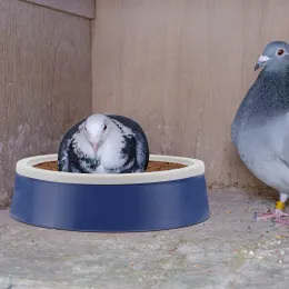 Bon 2 set duva bo ägg duva mat fågelbur cockatiels växel tillbehör coir pad hus plast av hamster tillbehör