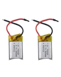 2PCS 37V 220MAH bateria litowa dla HS190 901HS 901S 901H X300C LF606 SG800 S9 MINI SIMA S107G S108G S109G Fouraxis aircraf5908577