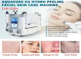 Neuankömmling Aquasure H2 Hydro Dermabrasion Hydra Gesichtsmaschine BIO Lifting Massage Aqua Peeling Gesichtspflege Tiefenreinigung Anti Agi8220208
